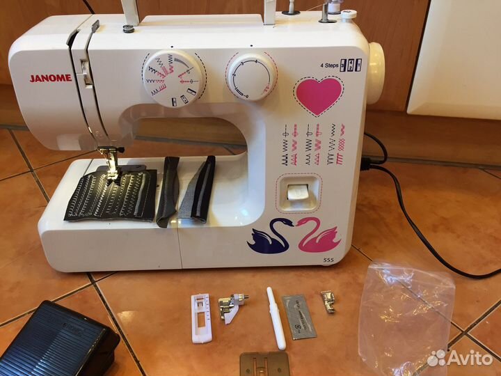 Швейная машина janome 555