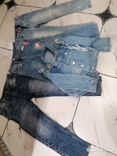 Вещи пакетом для девочки 110