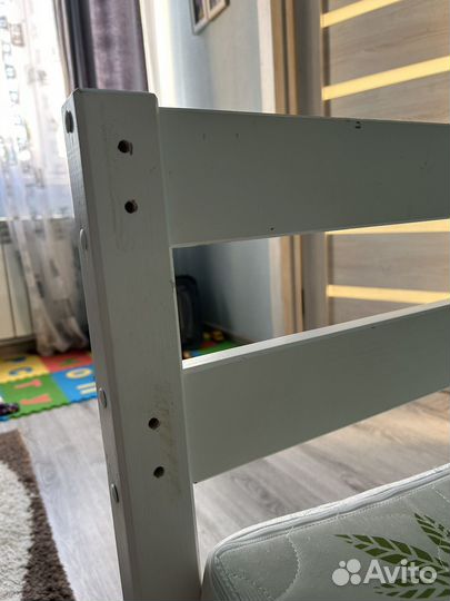 Детская кровать от 3 лет с матрасом бу