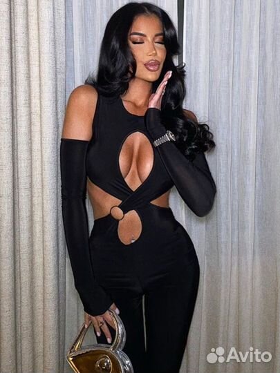 Комбинезон вечерний женский сексуальный