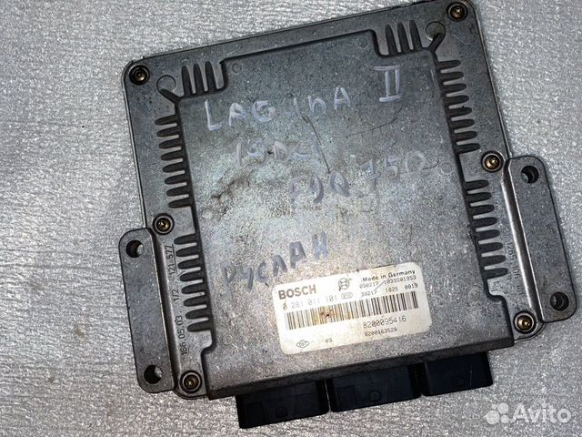 Эбу 0281011101 Renault Laguna ll 1.9dci F9Q