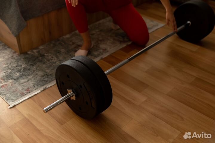 Штанга 49 кг + разнообразие тренировок