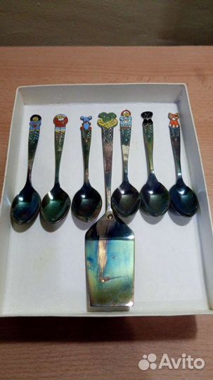 Набор ложек и лопатка сказка 