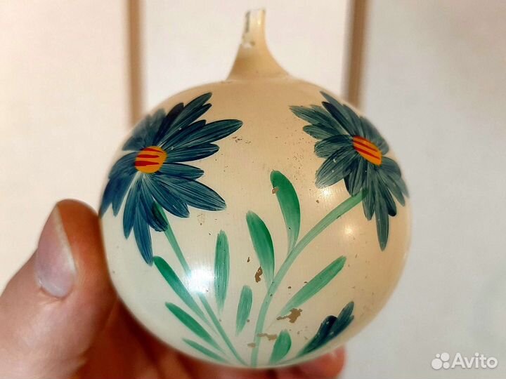 Редкая ёлочная игрушка времен СССР