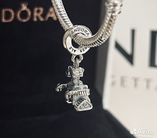 Валли шарм Walle подвеска silver