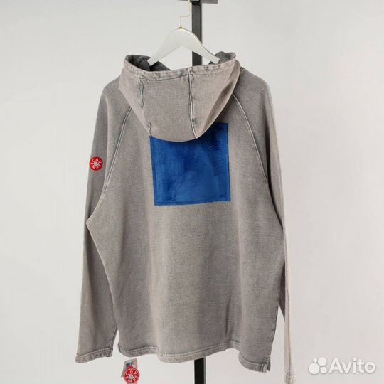 Худи cav empt оверсайз серый cavempt зипка