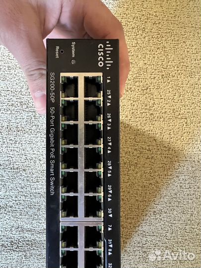 Коммутатор Cisco SG200-50P