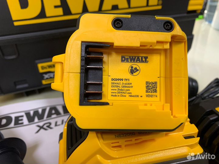 Мощный шуруповерт dewalt DCD999T1 (18В) комплект