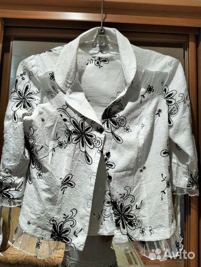 Блузка Almax collection Польша белая 46 48