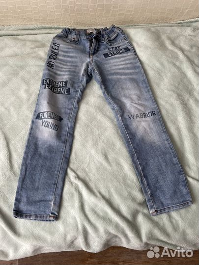 Джинсы для мальчика 134