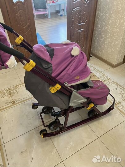 Коляска санки