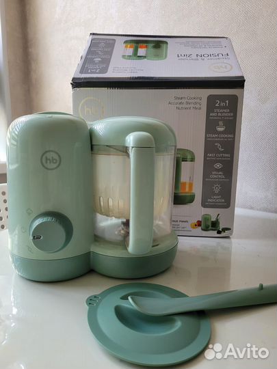 Пароварка блендер happy baby