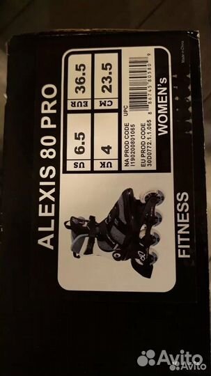 Роликовые коньки K2 alexis 80 PRO