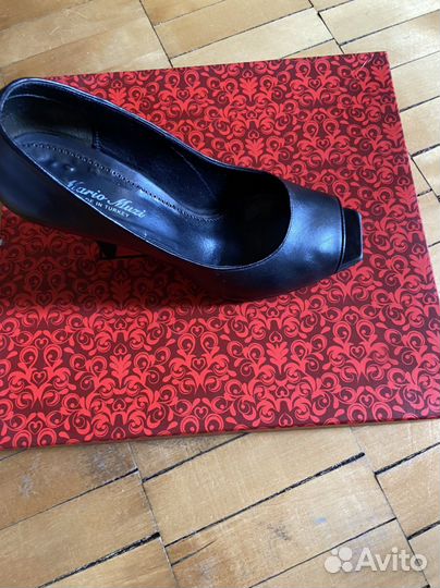 Туфли черные, б.у