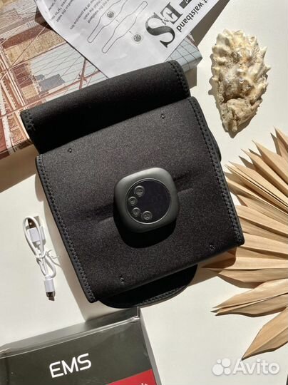 Массажный EMS пояс массажер