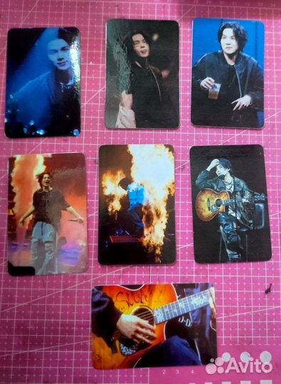 Bts юнги карты сет