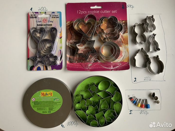 Каттеры для полимерной глины