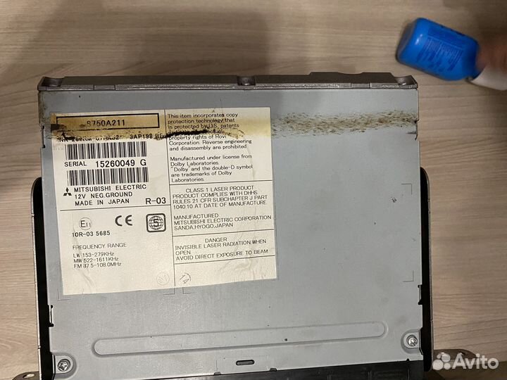 Магнитола на mitsubishi pajero 4