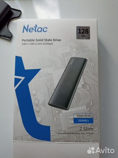 Внешний ssd netac 128