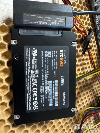 Ssd samsung 870 evo 250gb