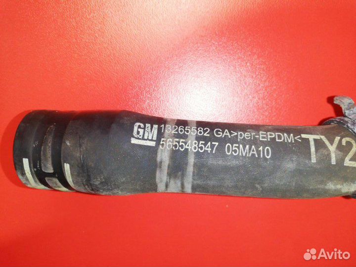 Патрубок отопителя Opel Meriva S10 A14NET 2012