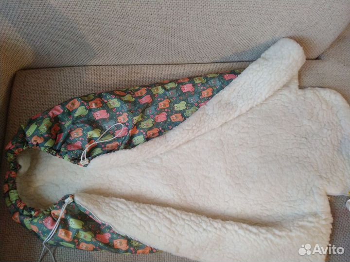 Конверт зимний из овчины