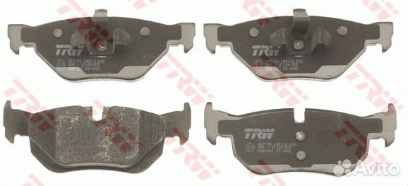 Колодки тормозные дисковые задние TRW GDB1626