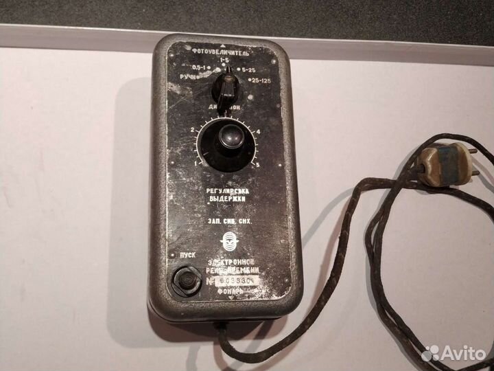 Реле времени на лампе