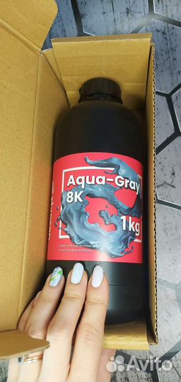 Фотополимерная смола Phrozen 8k Серая 1000 g