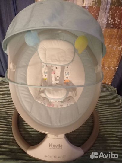 Шезлонг детский электрический