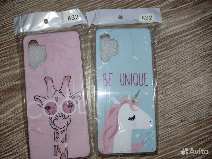 Чехол Samsung A32 2шт за