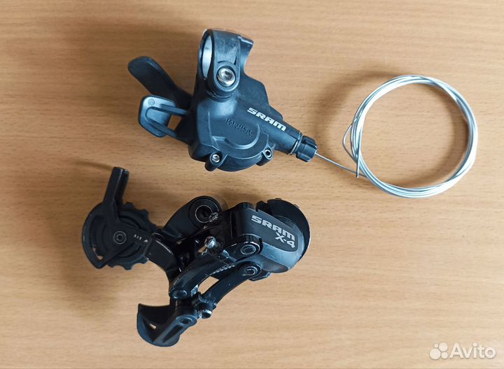 Манетка и переключатель для велосипеда