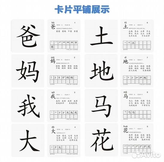 Карточки китайского языка