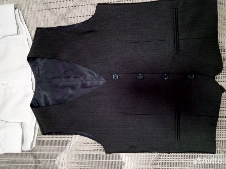 Школьный комплект westhero (рубашка/жилетка) 35/15