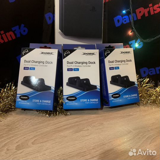 Зарядочная станция для джойстиков PS4