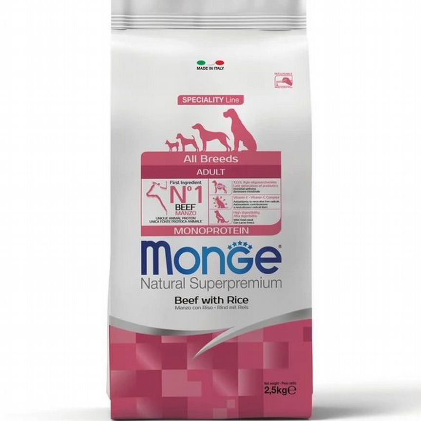 Monge Dog Speciality Line Monoprotein