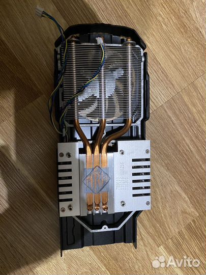 Радиатор от видеокарты asus gtx 560