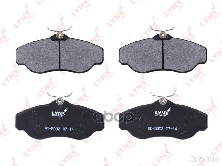 Колодки тормозные дисковые перед BD5002 LYN