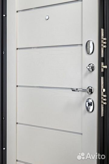 Двери входные Porta S 4.Л22 Graphite Pro/Virgin