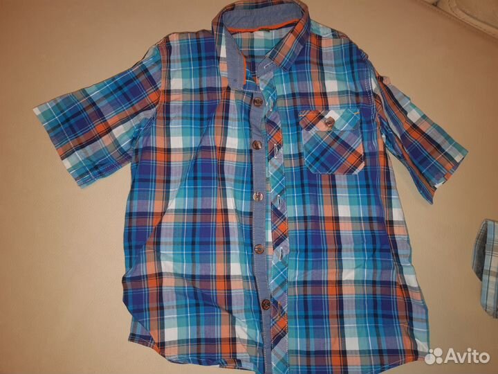 Рубашки для мальчика р. 104-116