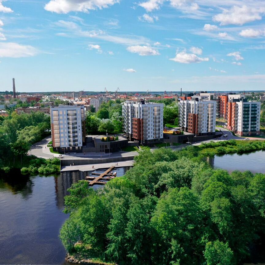 2-к. квартира, 65,8 м², 4/9 эт.