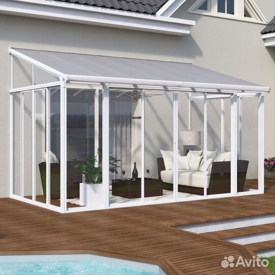Остекление беседки по договору