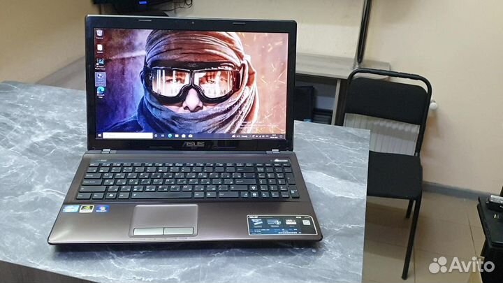 Ноутбук Asus K53S (мощный, Intel Core i7 )