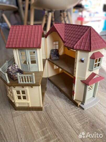 Sylvanian Families сильвания домик с кисками
