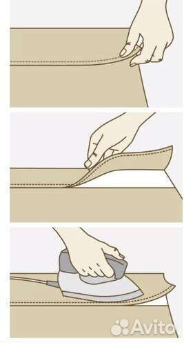 Клеевая лента для штор на люверсах