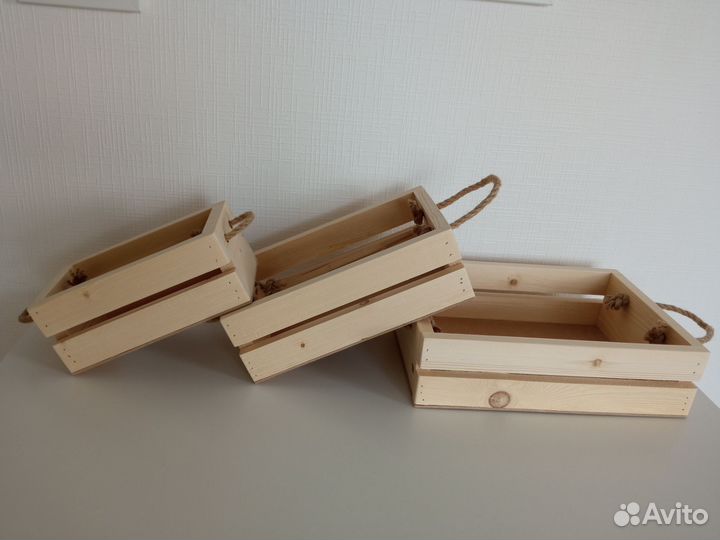 Деревянные ящики