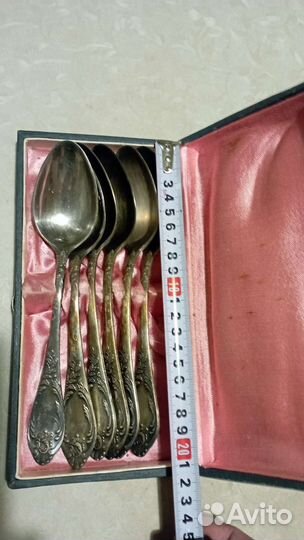 Мельхиоровые ложки вилки столовые приборы