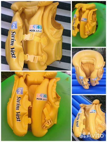 Круг, жилет, матрас для купания большой