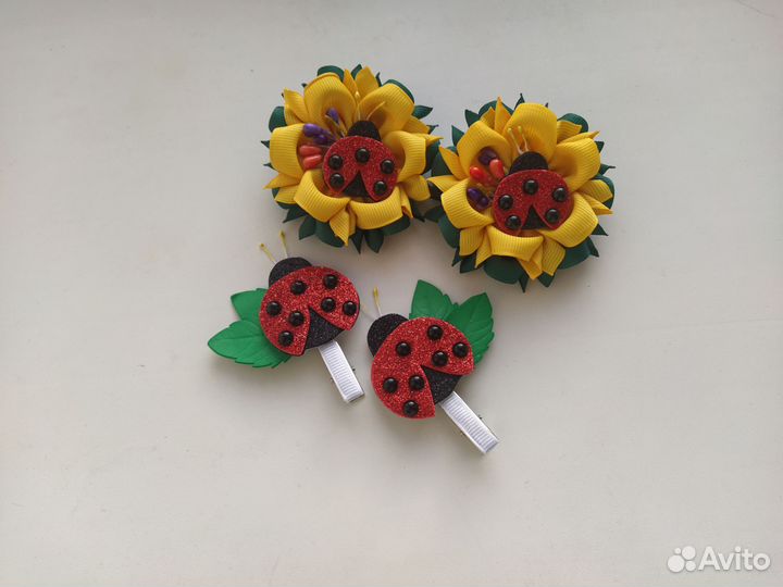 Набор бантики и заколки