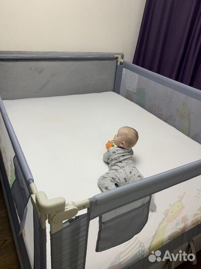 Защитный манеж (бортики) 2*1,6 полный комплект